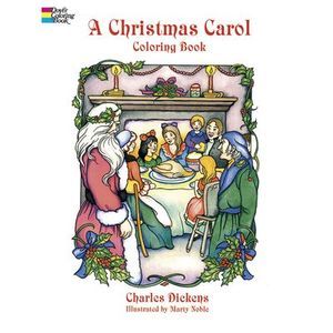 A Christmas Carol Coloring Book -- Charles Dickens